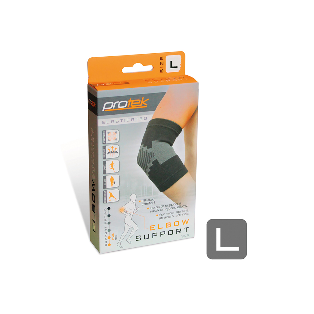[P20328] Protek Elasticated Elbow Support Size Large