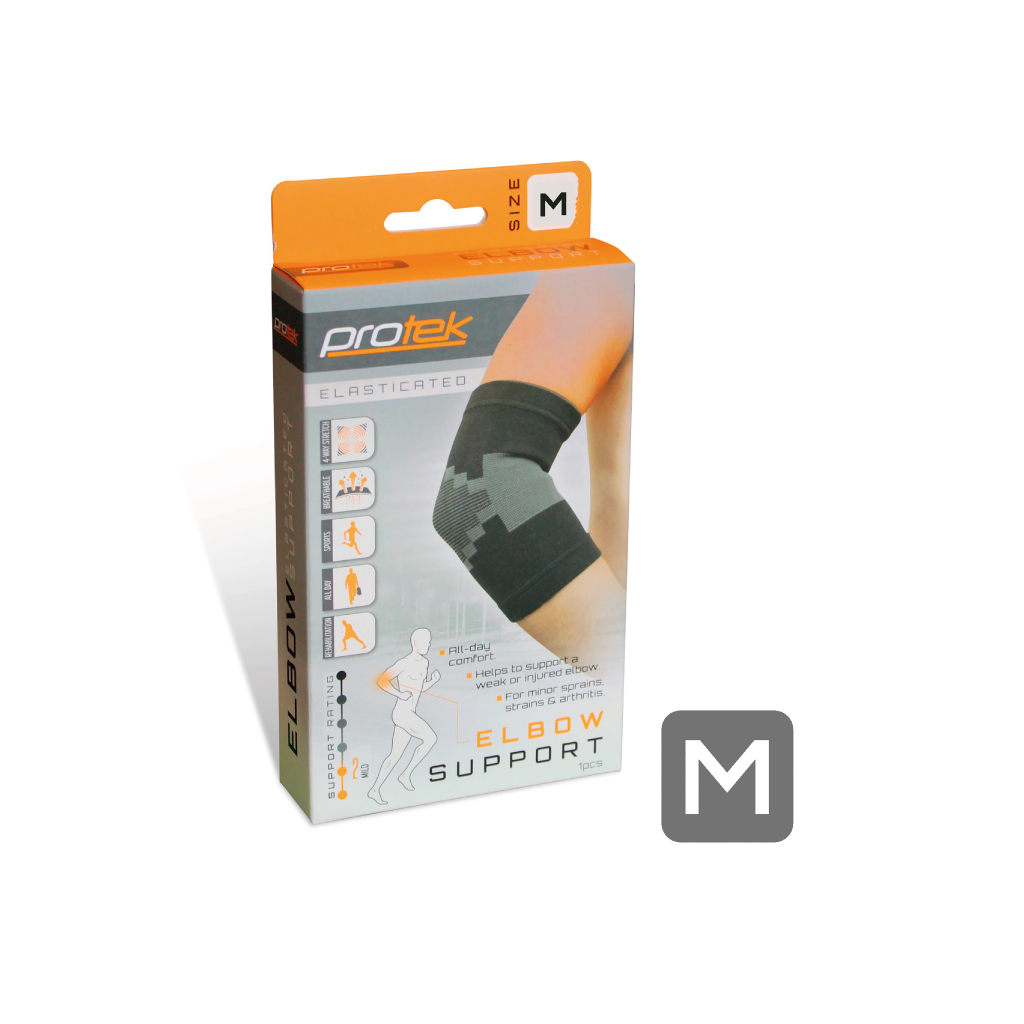 [P20311] Protek Elasticated Elbow Support - Medium