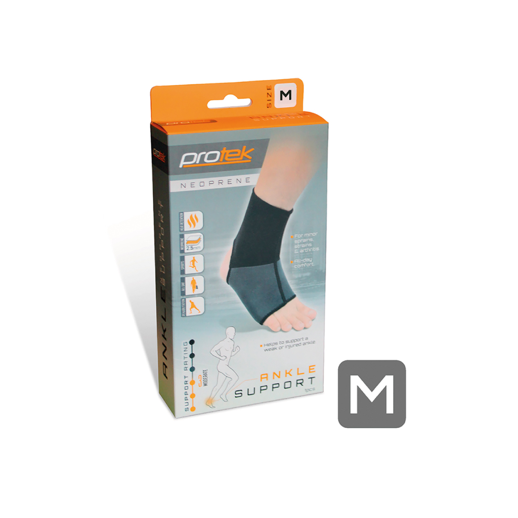 [P21318] Protek Neoprene Ankle Support - Medium