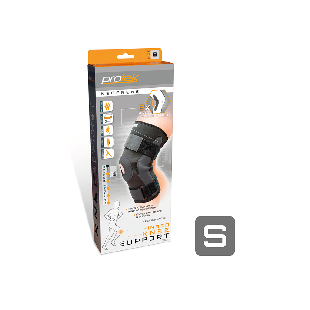 [P21707] Protek Neoprene Hinged Knee Support - Small