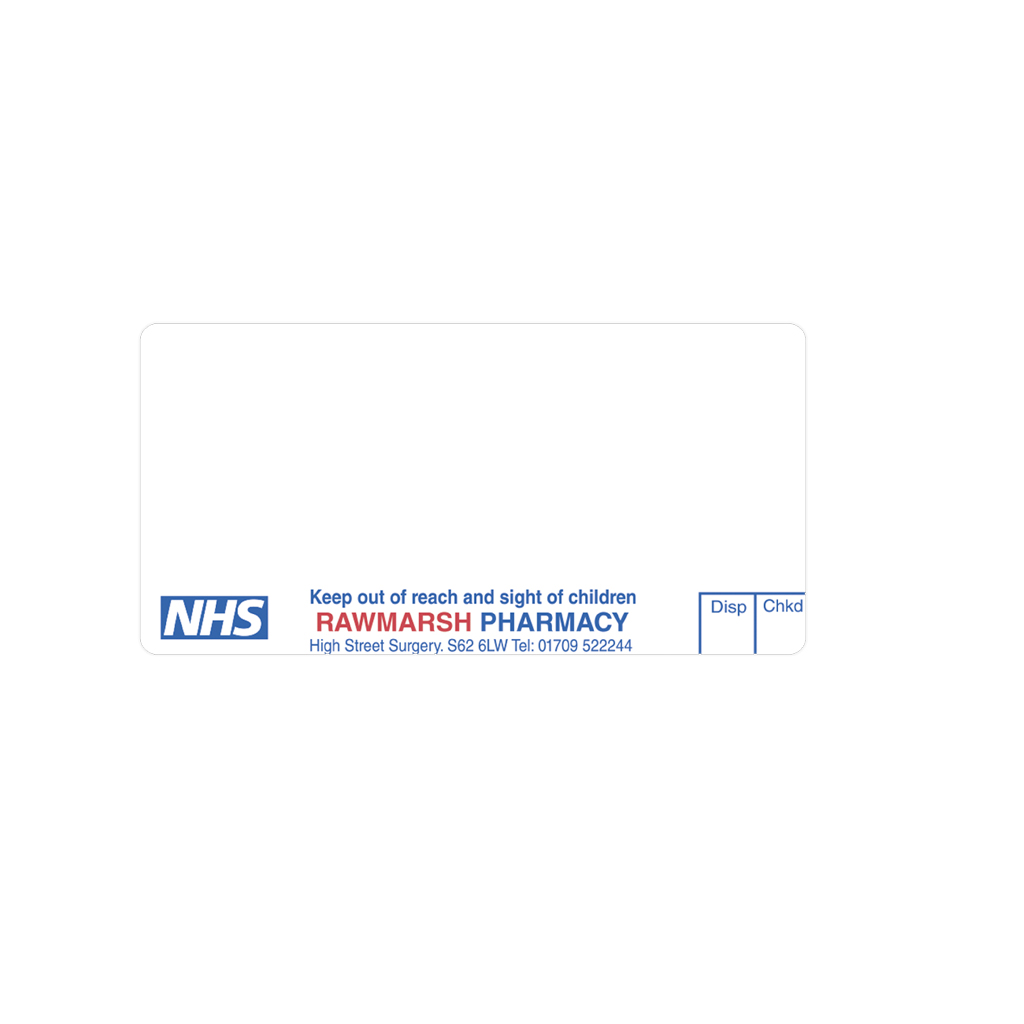 Rawmarsh Pharmacy Dispensing Labels