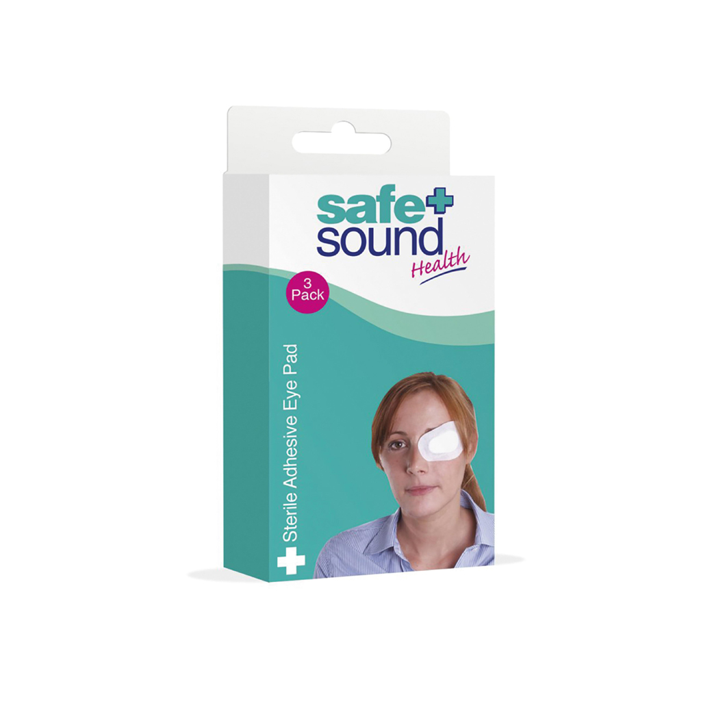 [SA4017] Safe & Sound Adhesive Eye Pad (Pack of 6)