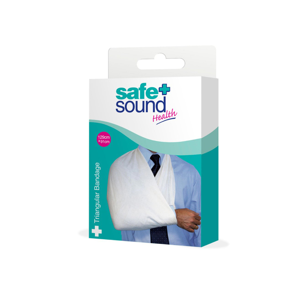 [SA4016] Safe & Sound Calico Triangular Bandage