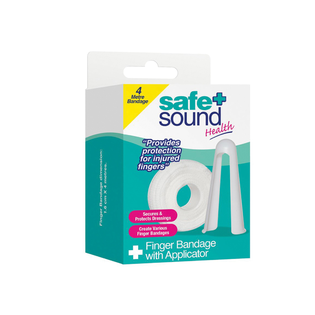 [SA8317] Safe & Sound Finger Bandage & Applicator - First Aid Essential (Pack of 6)