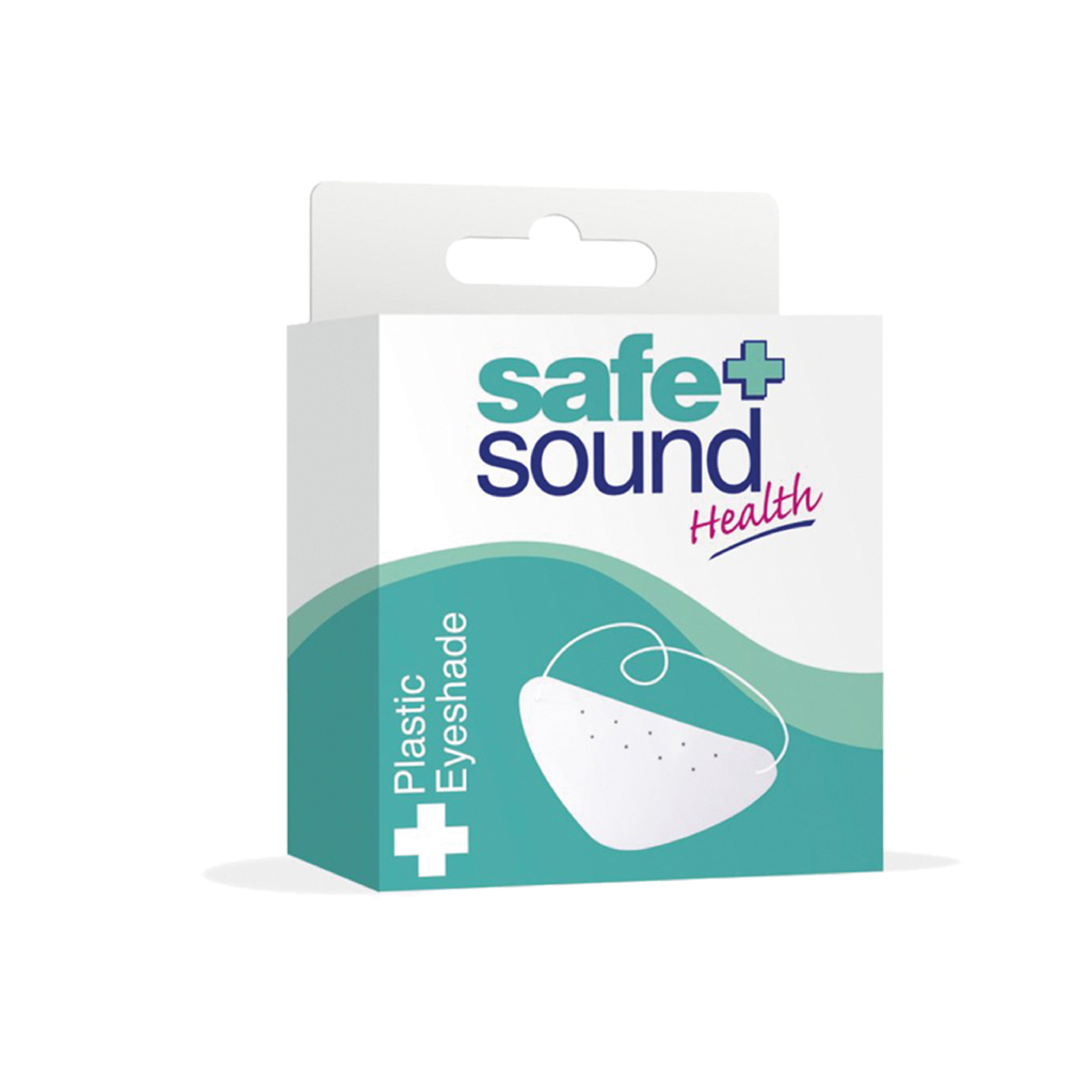 [SA8501] Safe & Sound Reusable Plastic Eyeshade - Eye Protection (Pack of 6)