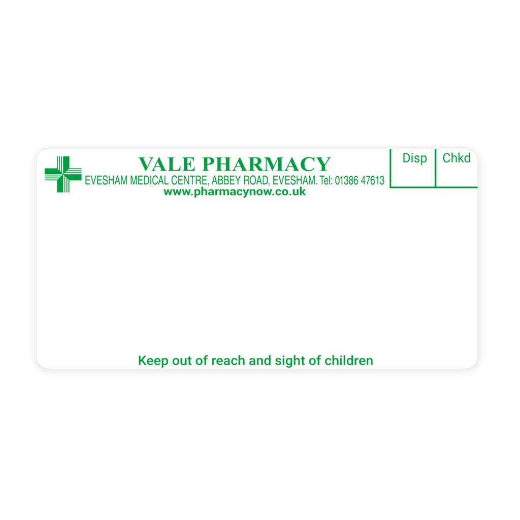 [EMT1337] Shaunaks Vale Pharmacy Pharmacy Labels