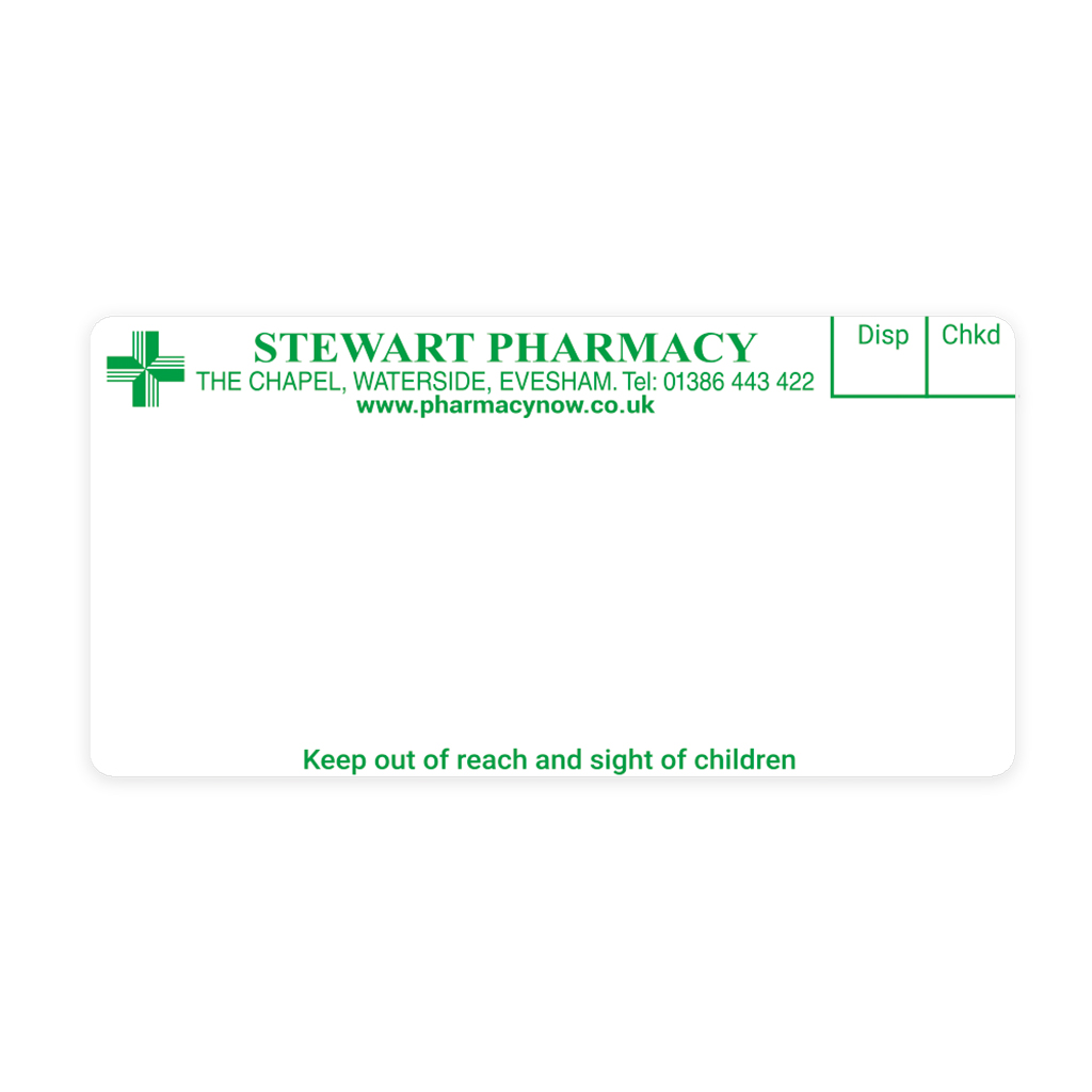 [EMT1338] Shaunaks Waterside Pharmacy Labels