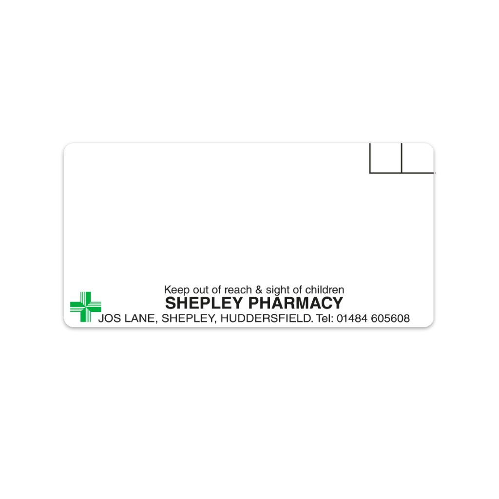 [EMT1669] Saffron Group   Shepley Pharmacy Labels