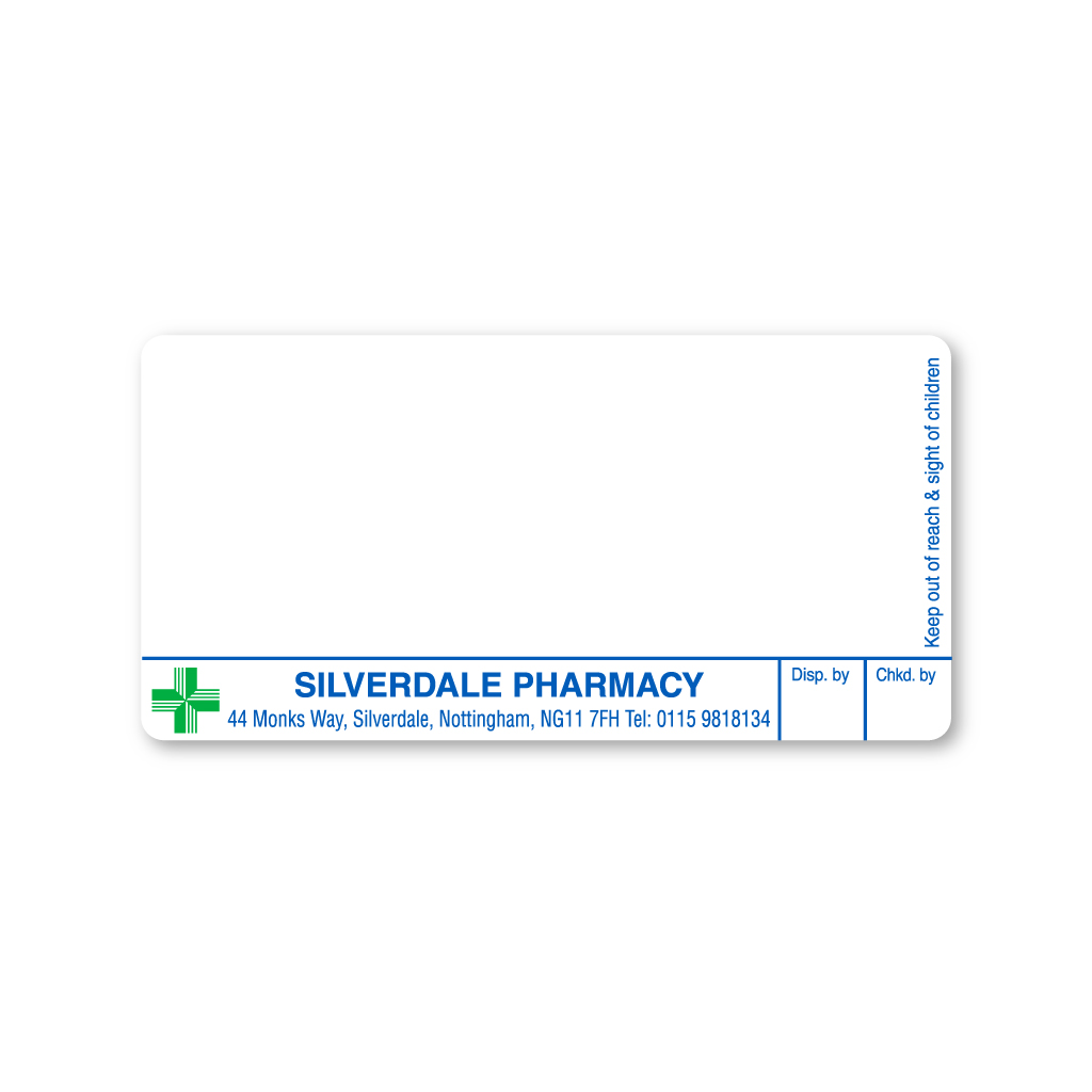 Silverdale Pharmacy Labels