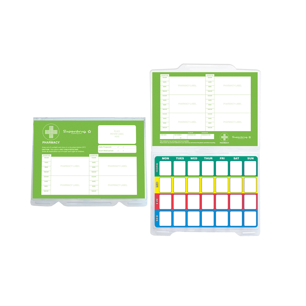 [PBSD002] Superdrug Monitored Dosage System - 28 Day Kit (MDS)