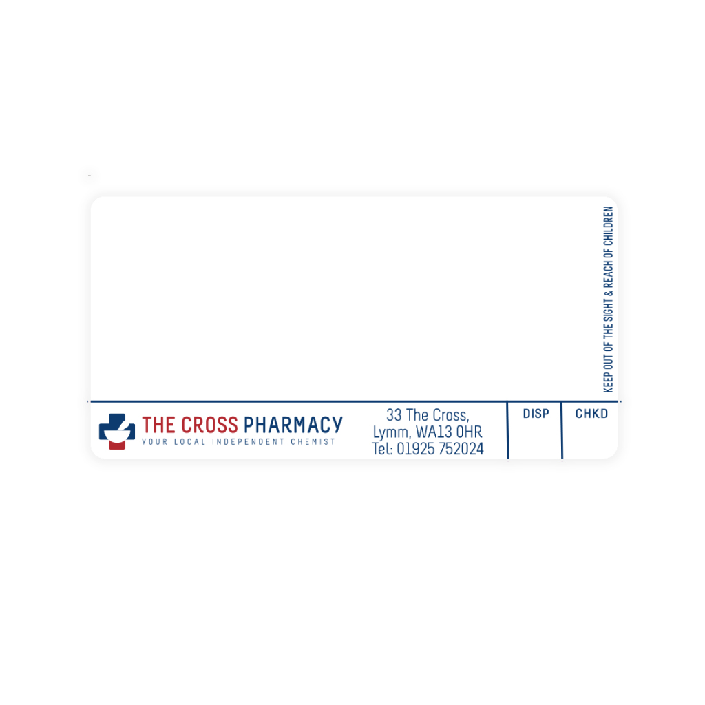 The Cross Pharmacy Labels