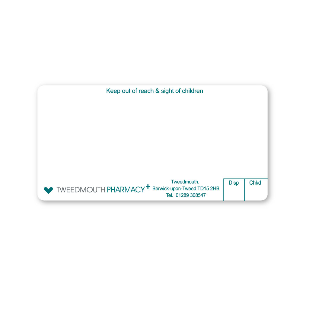 Ascent Group - Tweedmout Pharmacy Labels