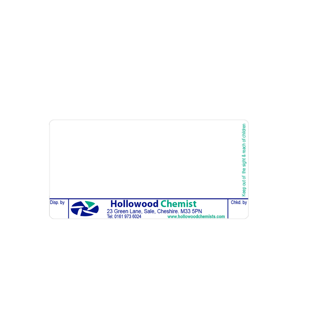 [EMT537] Village Pharmacy Labels Hollowood