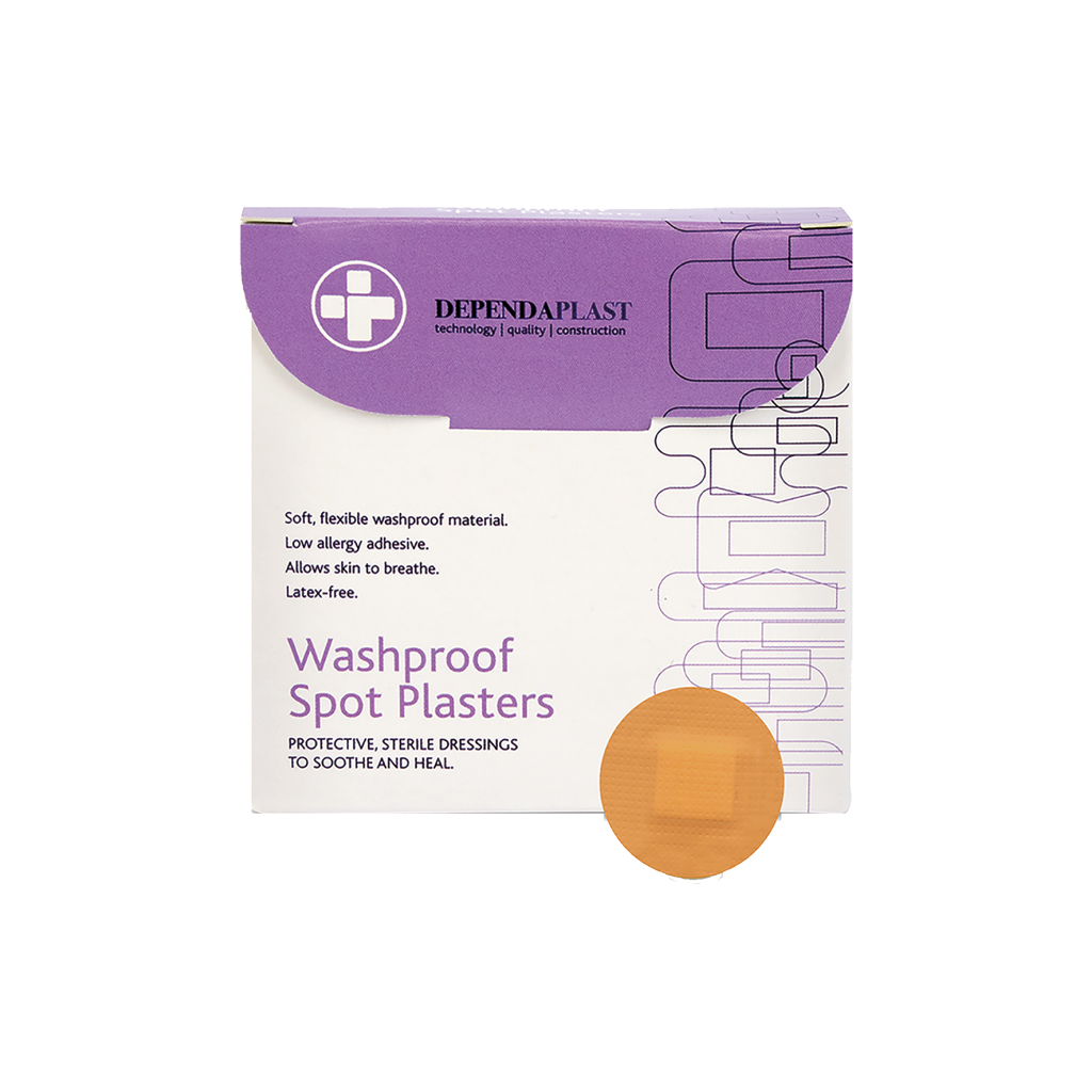 [550] Washproof Spot Plasters Perforated