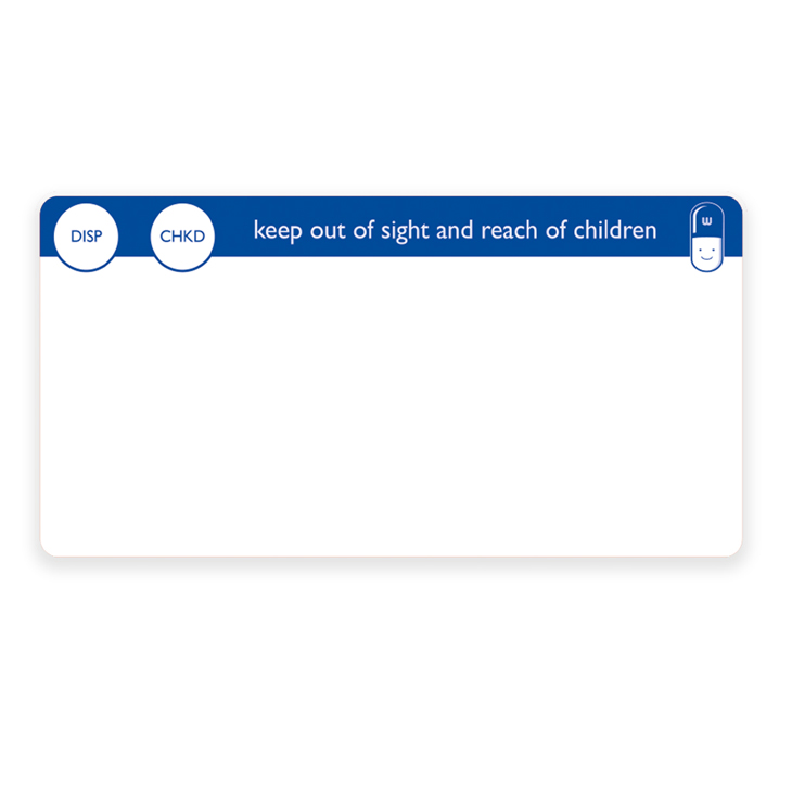 [EMT573B] Wilsons Pharmacy Labels Boxes Of 32