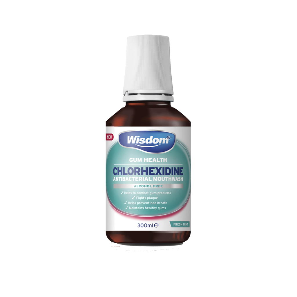 [4068045] Wisdom Mouthwash Chlorhexidine