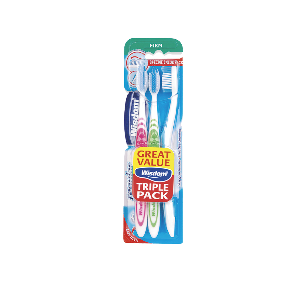 [1110FTC] Wisdom Toothbrush - Firm (Pack of 6)