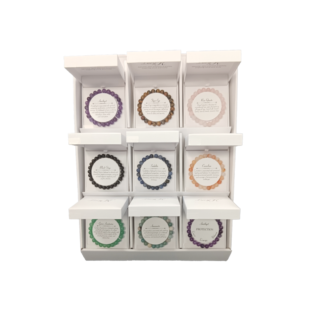 [MBR001] Stone Property Bracelets                