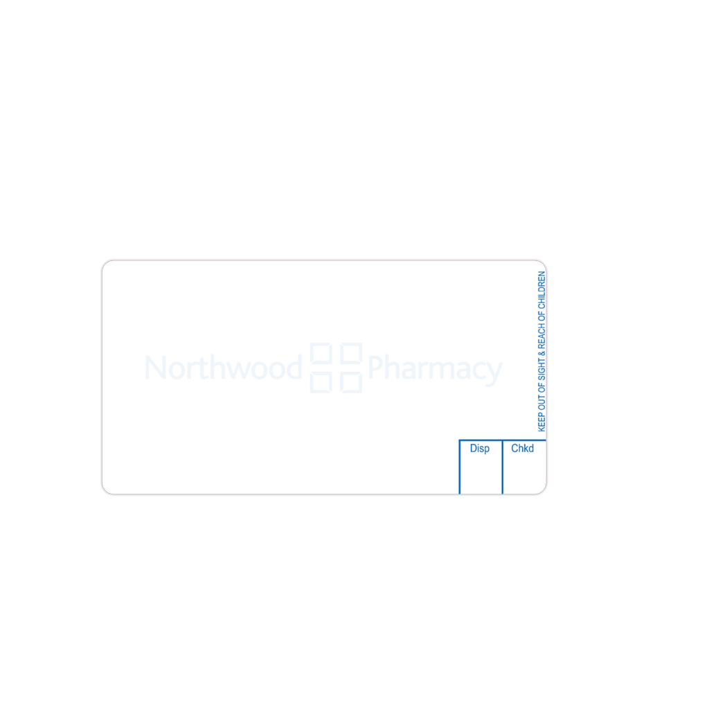 [EMT1214B] Northwood 70X37 Labels