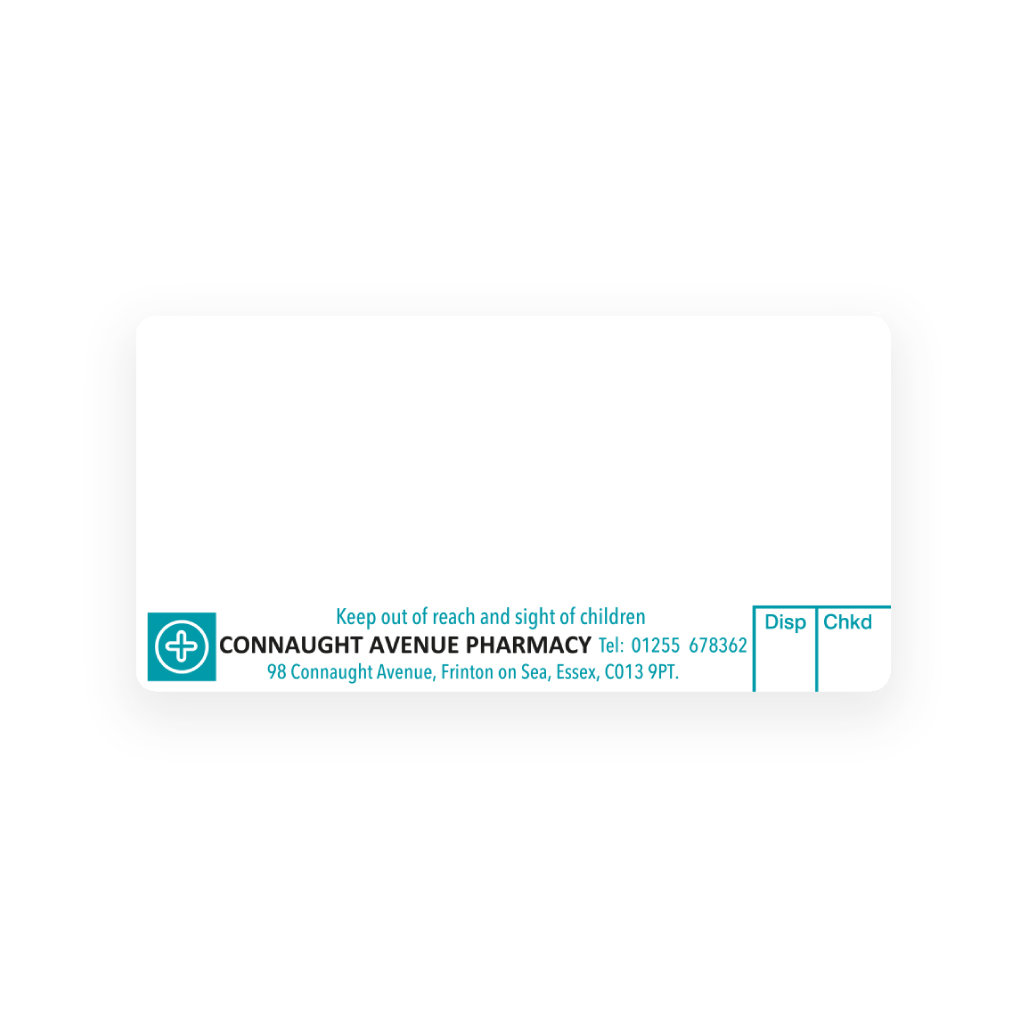 Connaught Av Pharmacy Labels