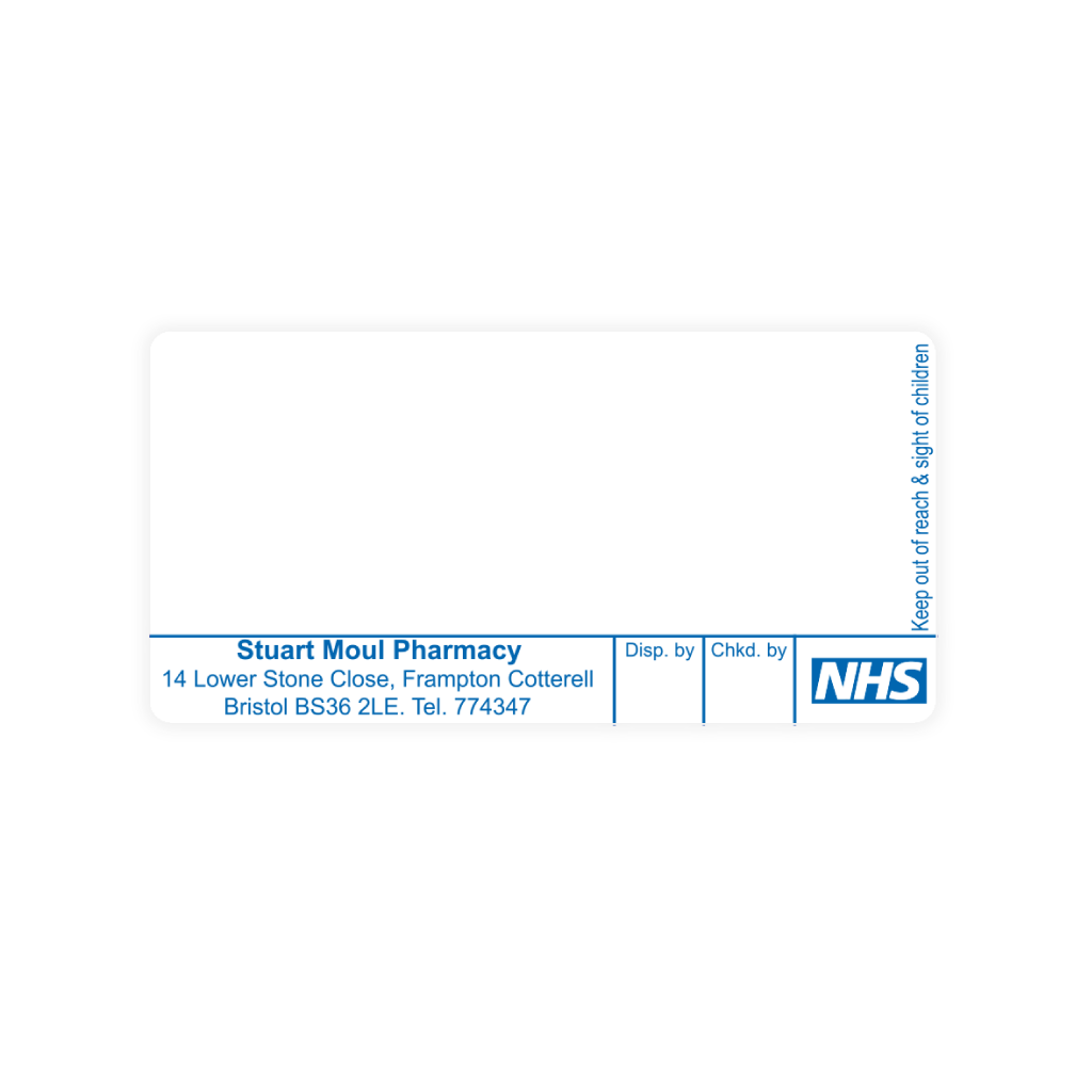 [EMT4703] Fagley Pharmacy Labels