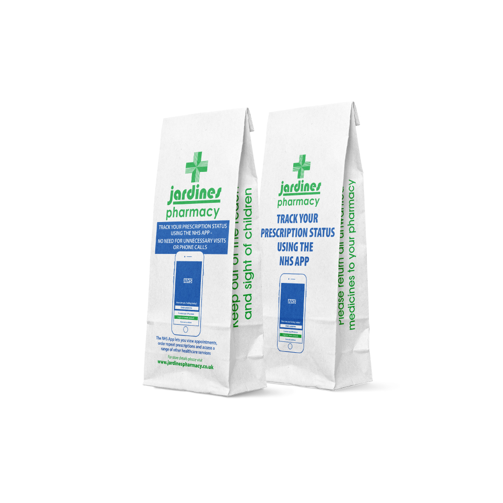 [JARDP2] P2 Jardines Prescription Bags (Pack of 1500)