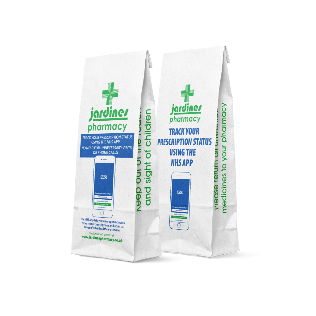 [JARDP3] P3 Jardines Prescription Bags (Pack of 1000)