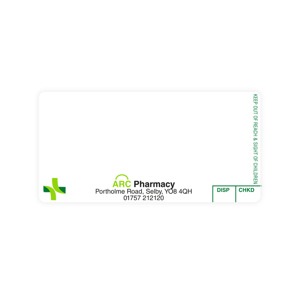 [EMT4713] Arc Pharmacy Labels 