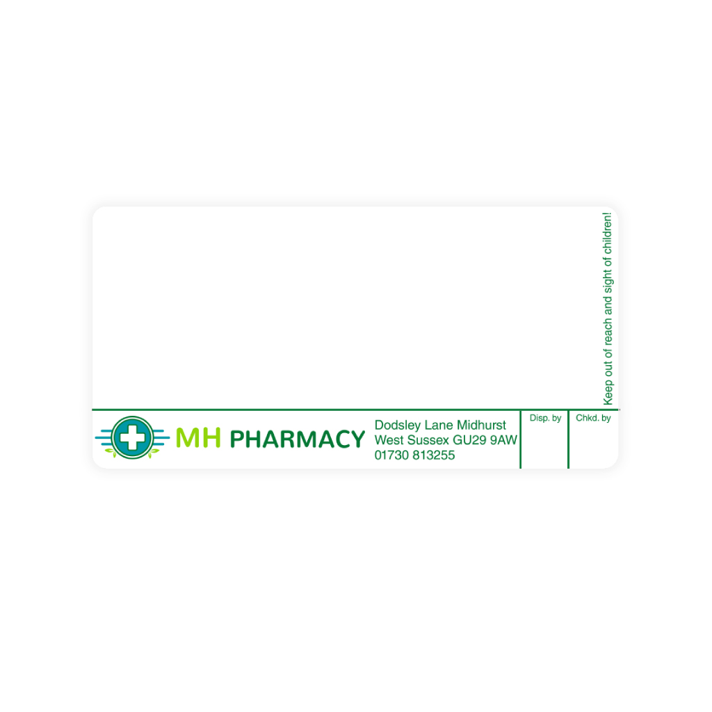[EMT4717] MH Pharmacy Labels