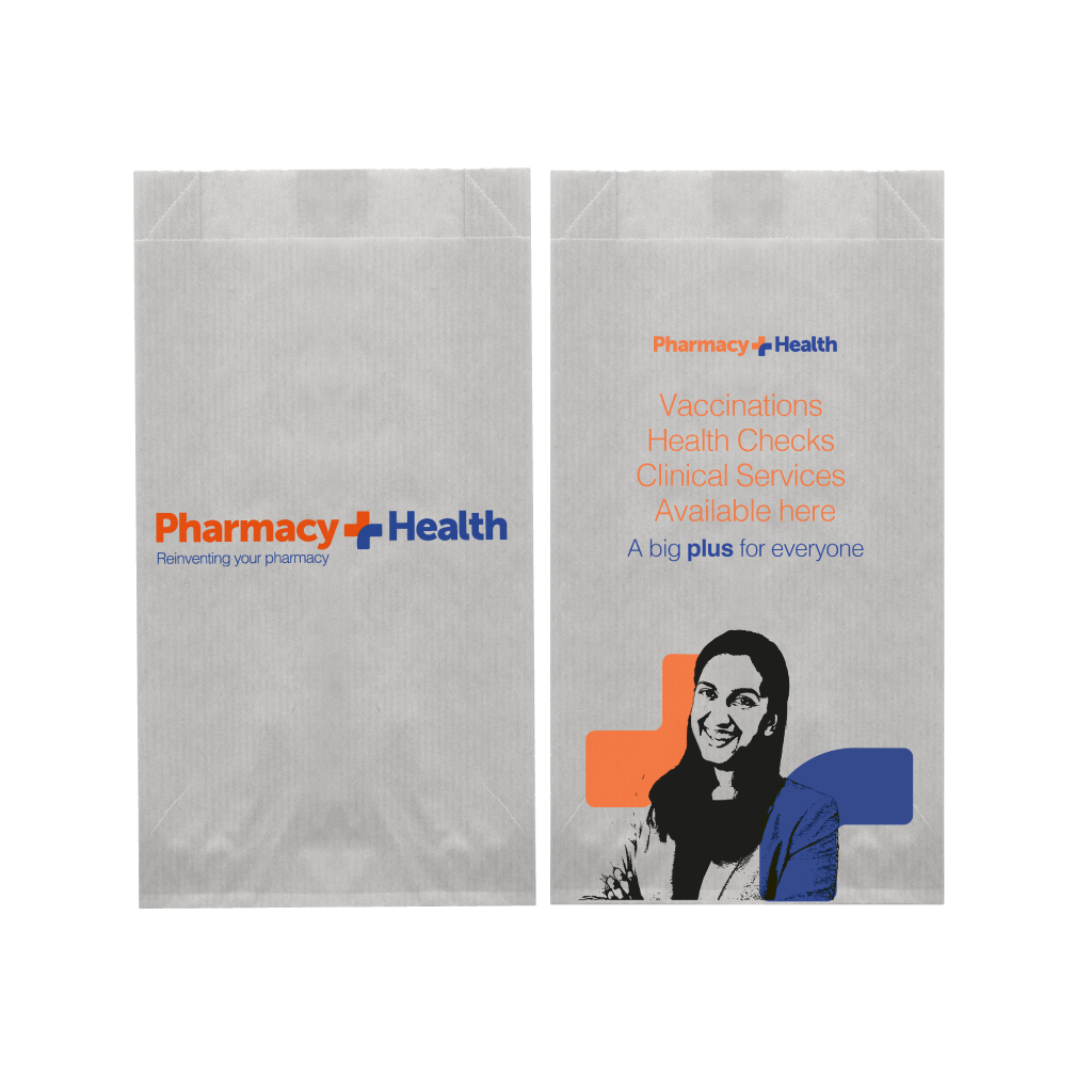 Pharmacy Health CB6 Counter Bags