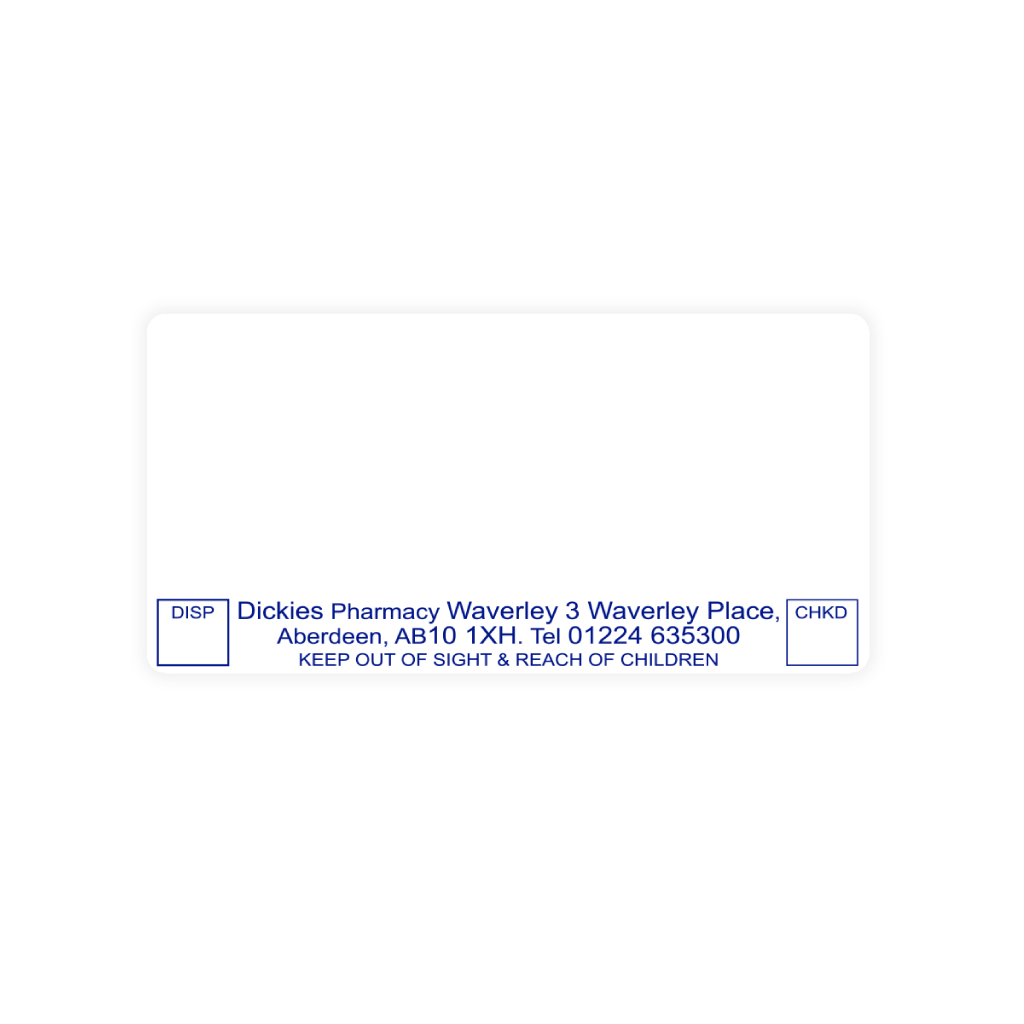 [EMT4718] Dickies Waverley Dispensing Labels