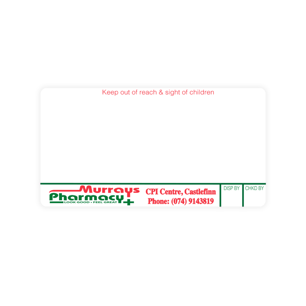 Murrays Pharmacy CPI Centre - Liam Skelly 