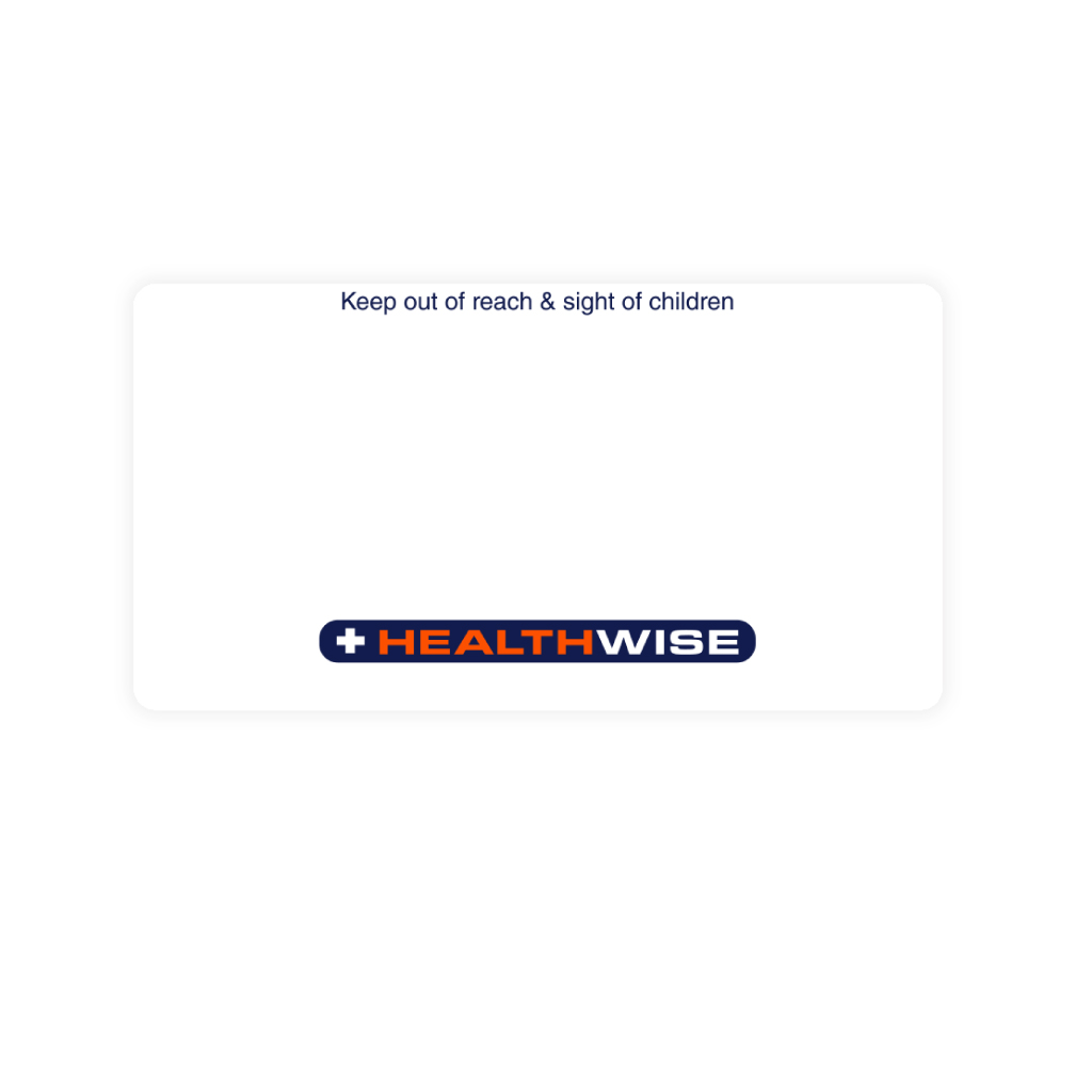 [EMT4732] Healthwise Pharmacy Labels (peel)