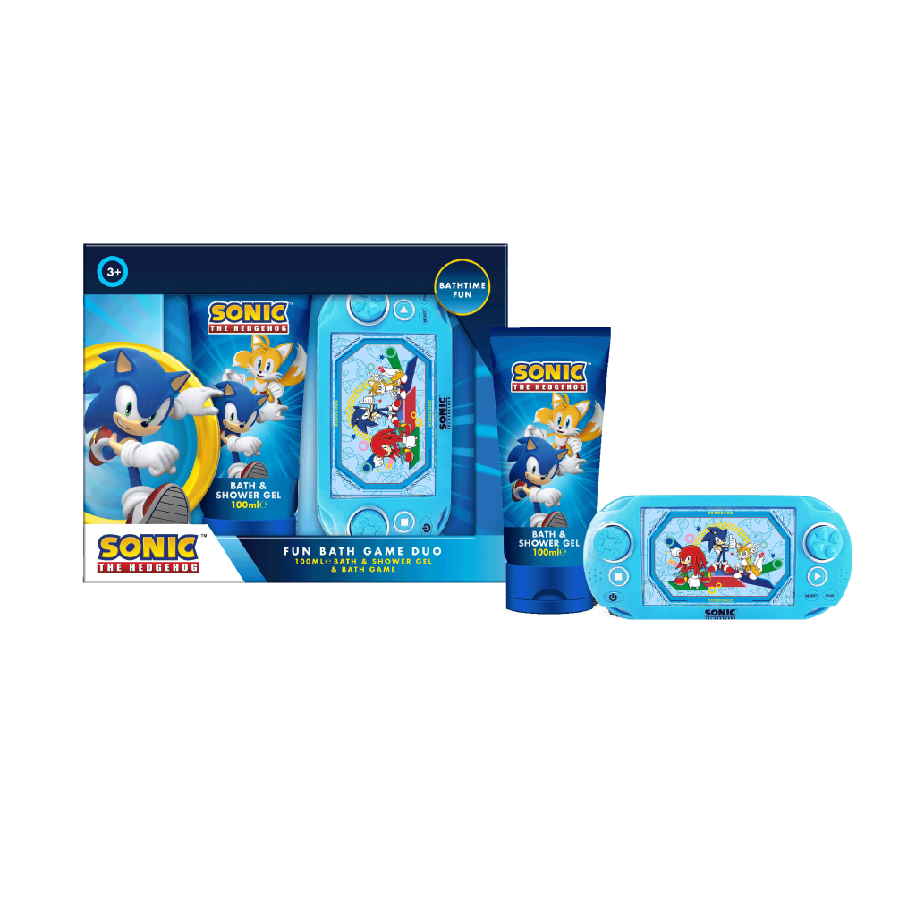 Sonic Bath Game and 150ml Shower Wash 