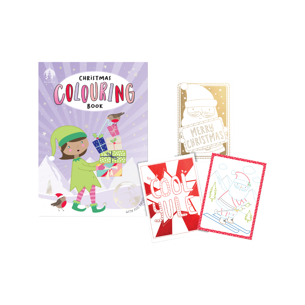 Christmas Activity Colouring Book 