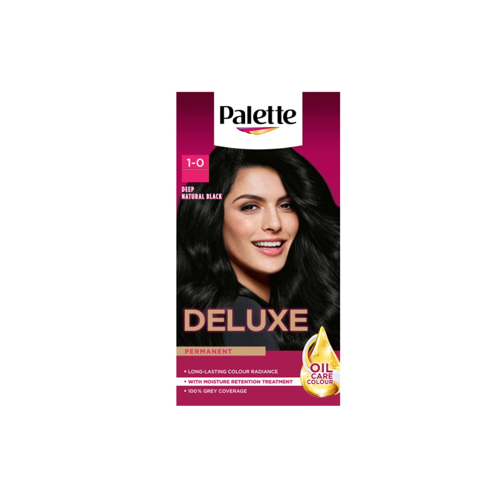 Palette Deluxe 1-0 Deep Black Hair Dye