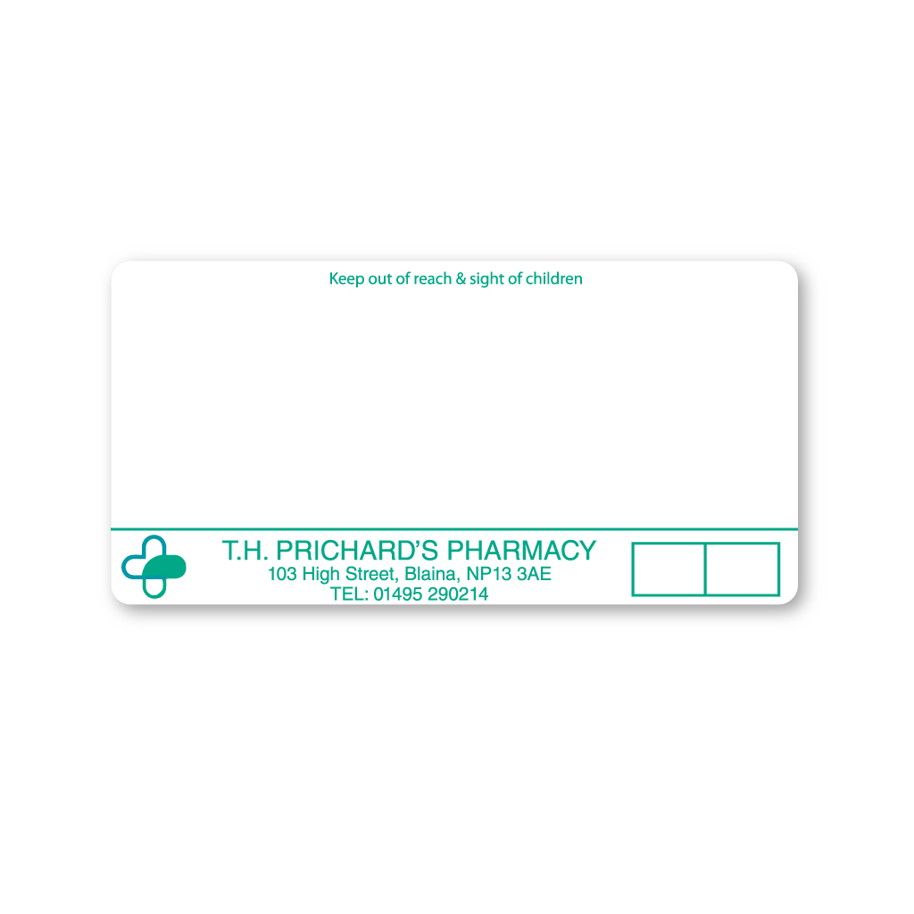 Arsalan Khan Group - T.H Prichard's Pharmacy 103 High St Labels