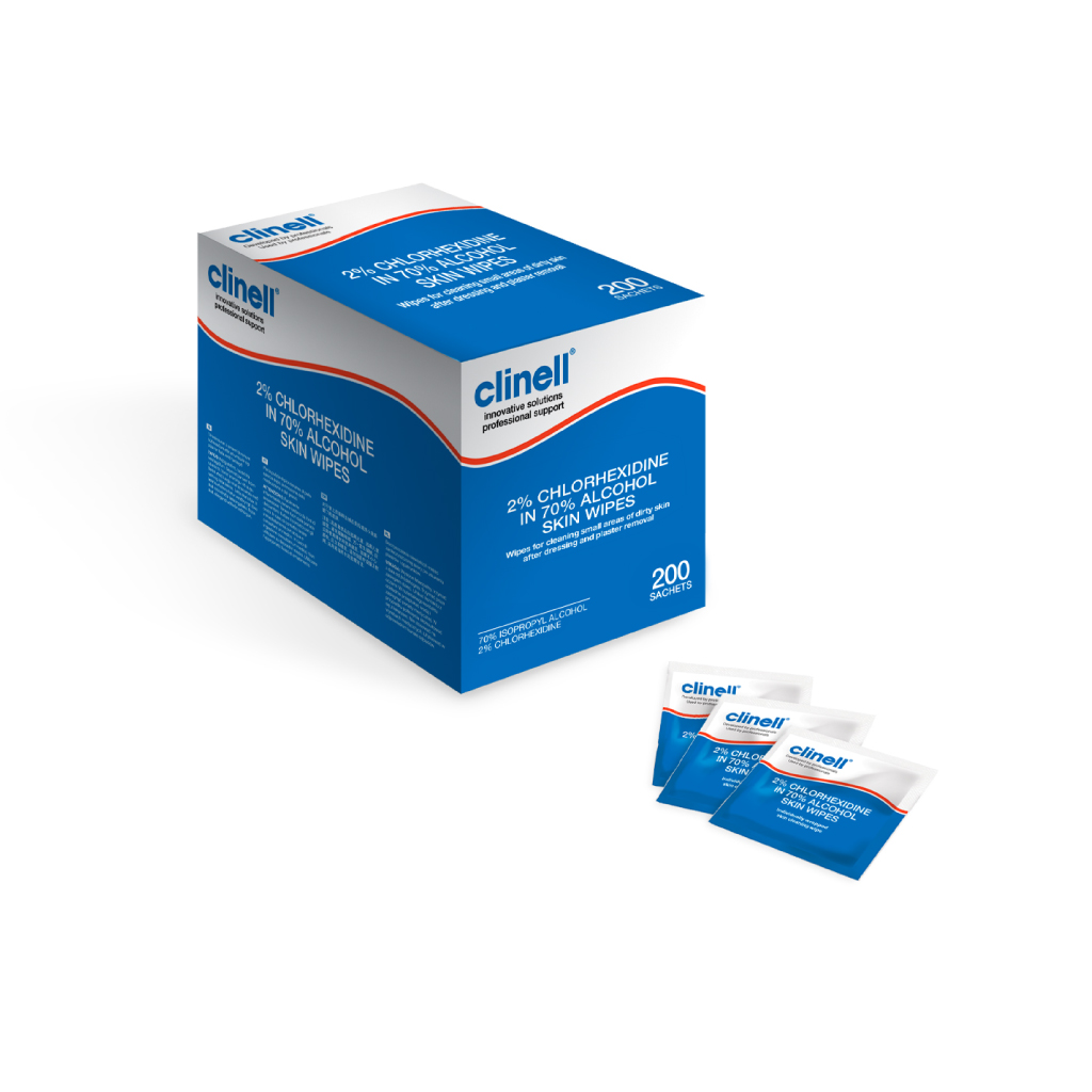 chlorhexidine alcohol wipes