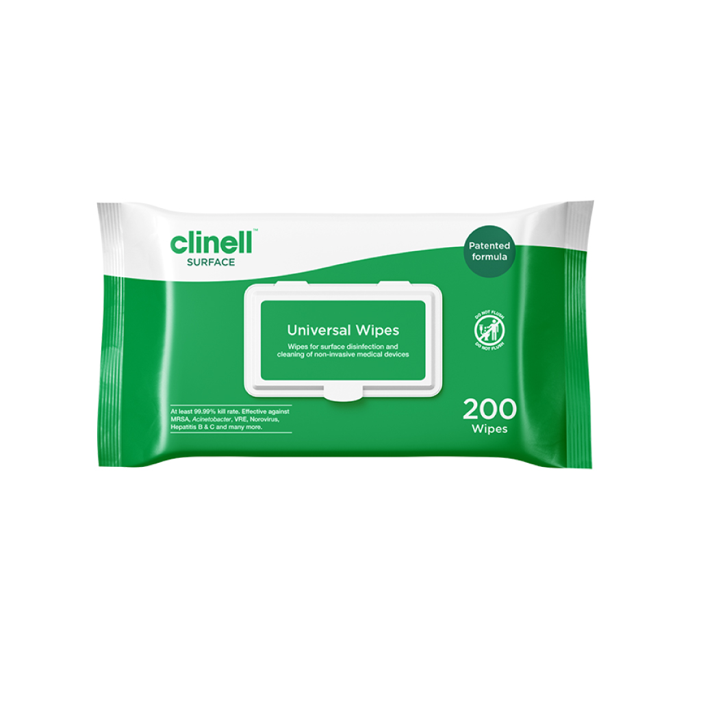 universal disinfectant wipes