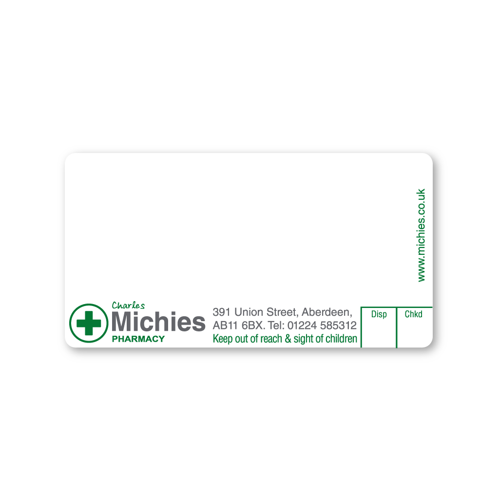 [EMT4803] Charles Michies Aberdeen Labels