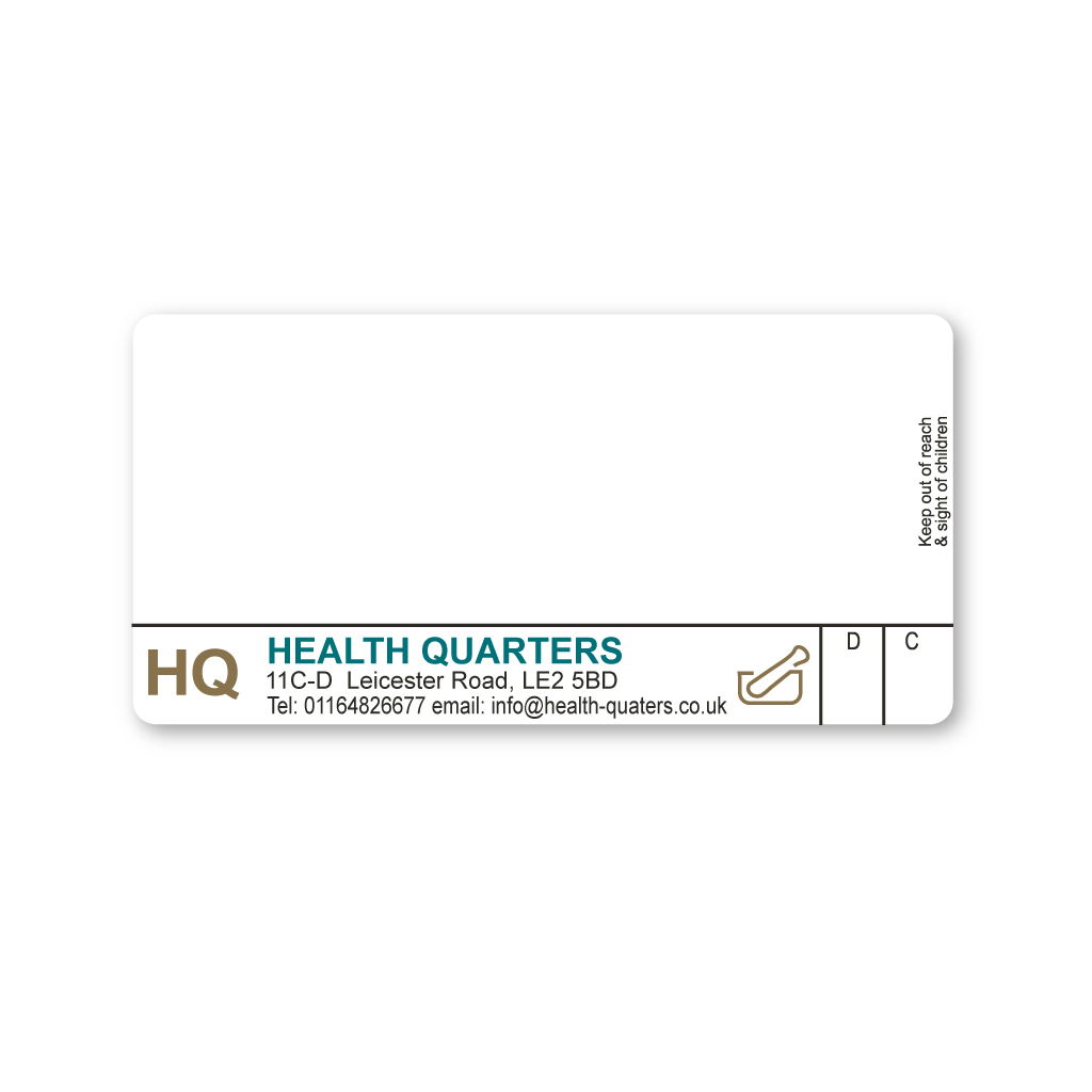 [EMT4818] Somerby Pharmacy   Health Quarters Labels