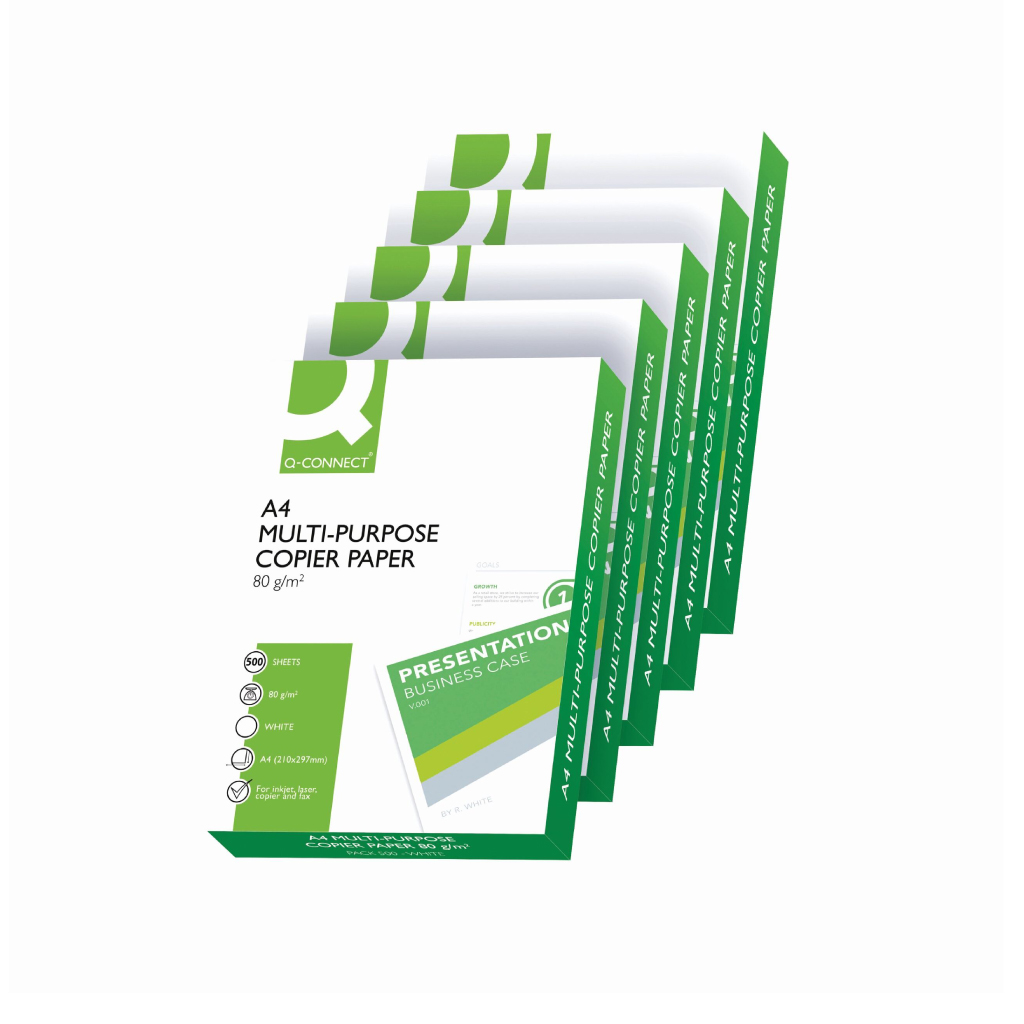 [KF01087] White Copier Paper - A4, 80gsm (Pack of 5)