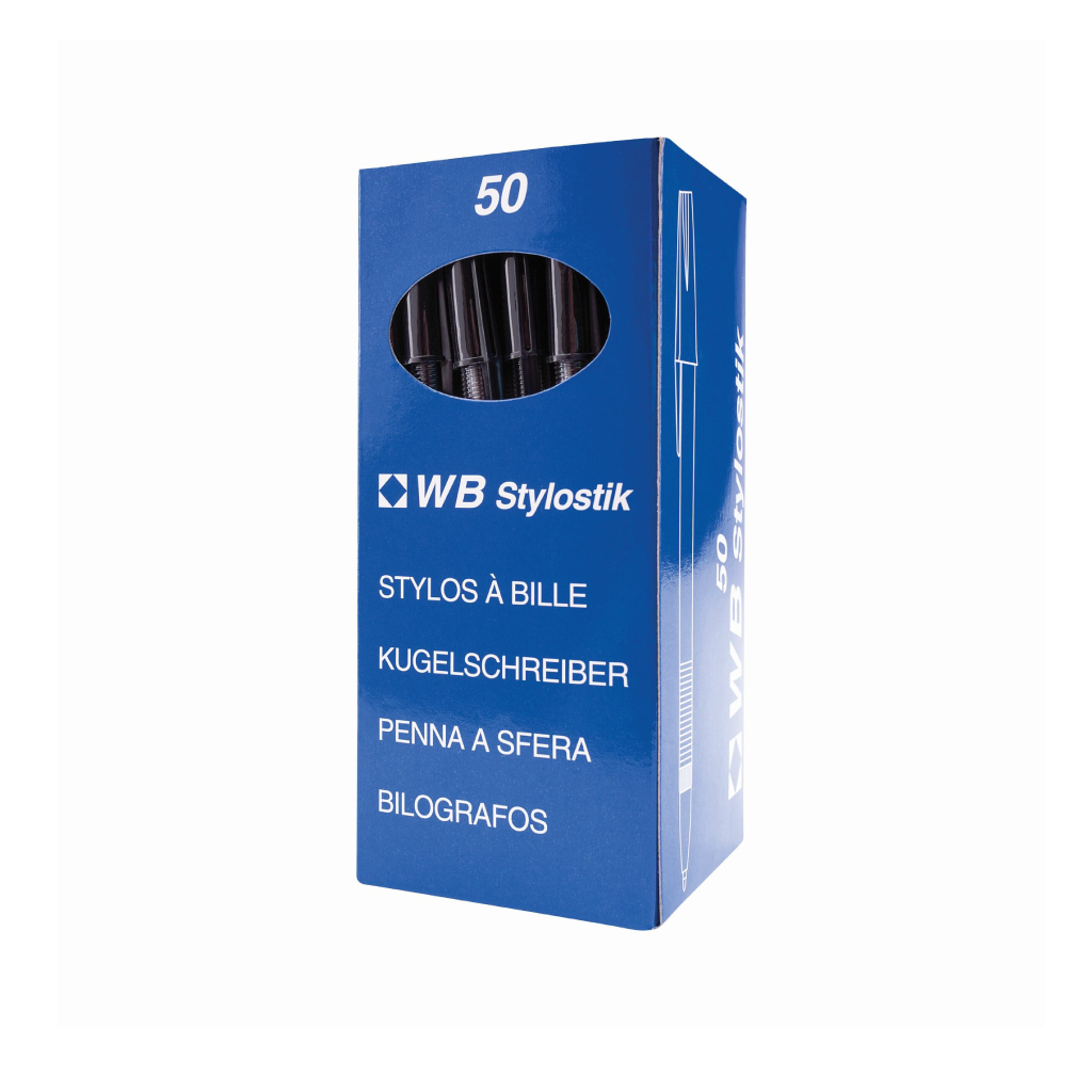 [KF26040] Black Ball Point Pen 