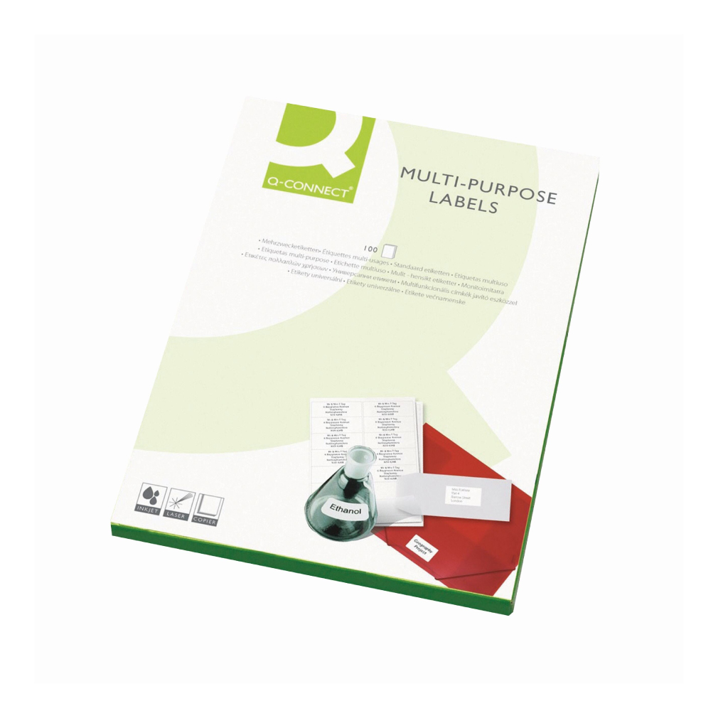 [KF26053] H34mm x W100mm Q Connect Multipurpose Labels 