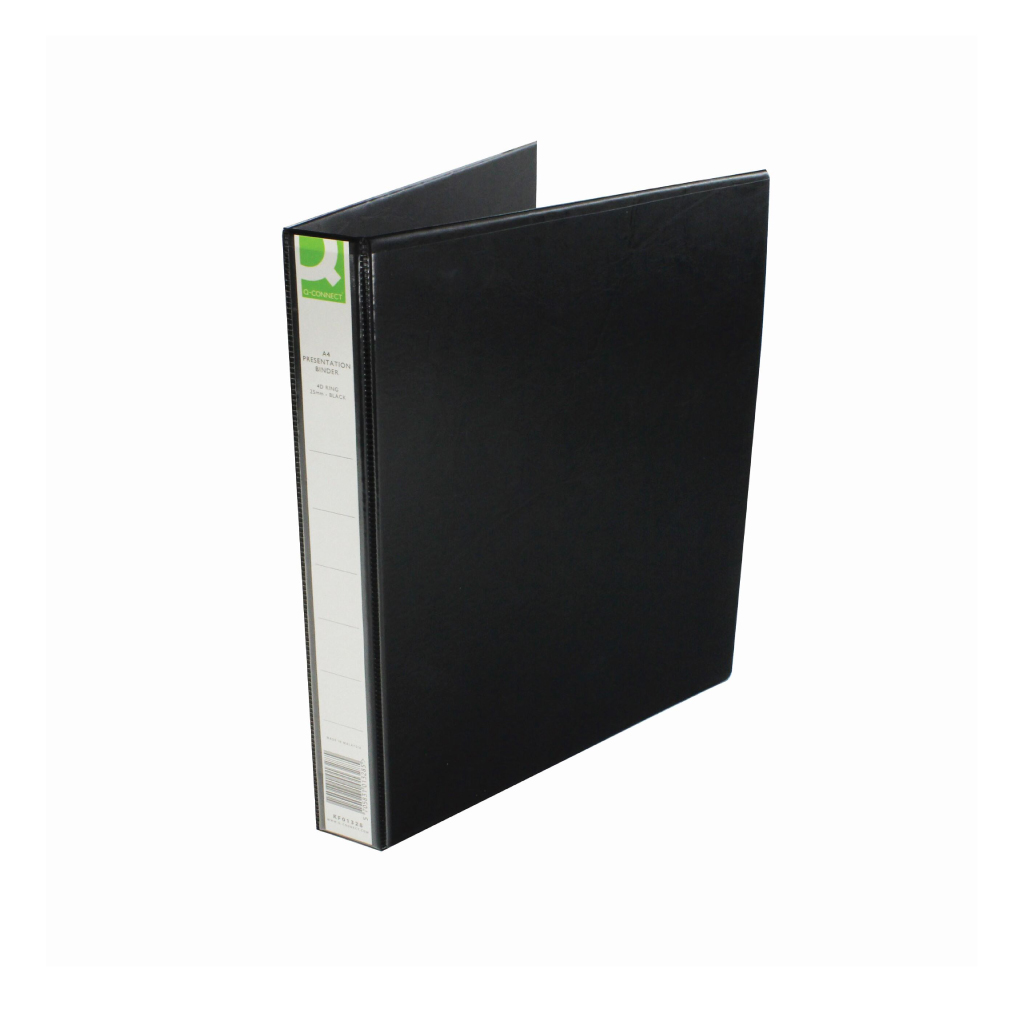 [KF01328] Q-Connect 4D Ring Presentation Binder - A4, 25mm