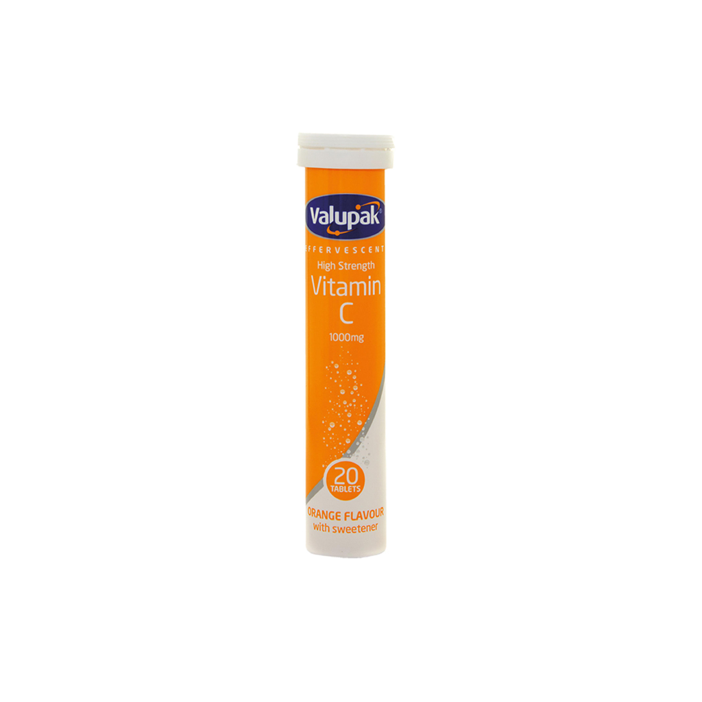 [2577856] Valupak Vitamin C - 1000mg, 20 Tablets