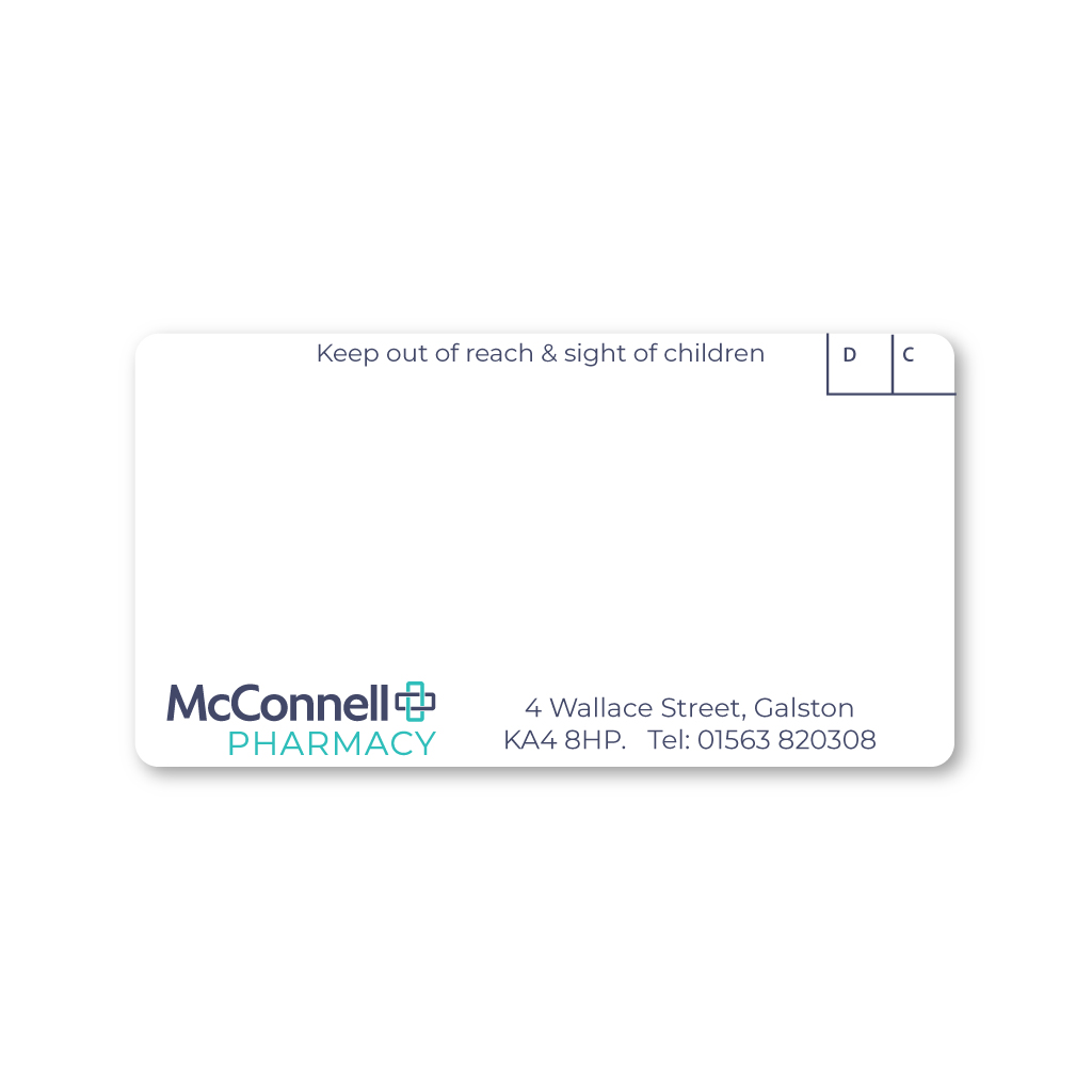 [EMT4855] McConnell (Galston) Pharmacy Labels