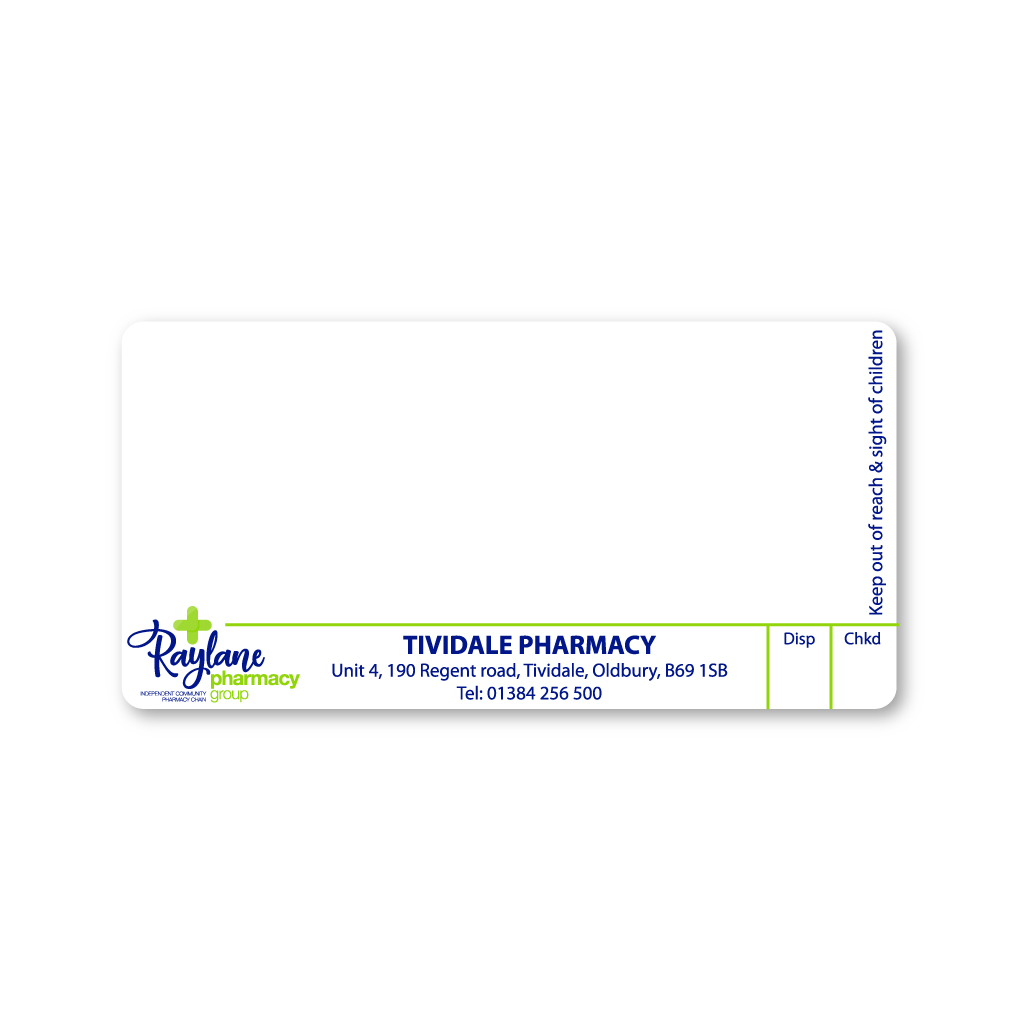 [EMT4861] Tividale Raylane Pharmacy Regents Road 