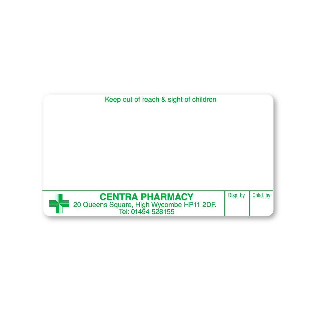 [EMT4891] Centra Pharmacy Labels