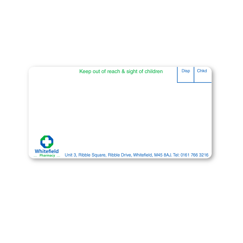 [EMT4902] Whitefield Pharmacy Labels 
